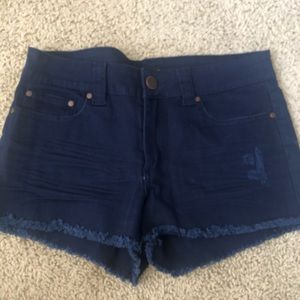 Dark Blue Shorts Forever 21 secondhand size 29